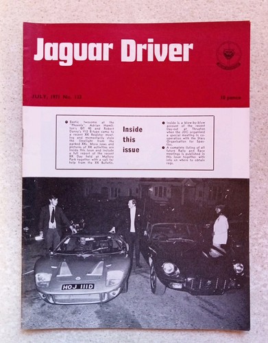 Jaguar driver magazine july - jaguar,