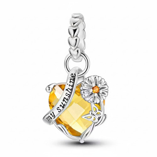Sunshine dangle charm - my,