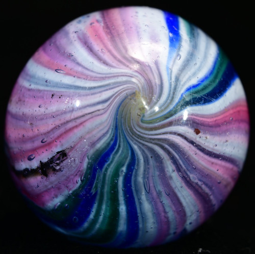 Left twist onionskin marble - twist,