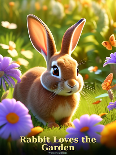 Rabbit loves the garden kids - the,
