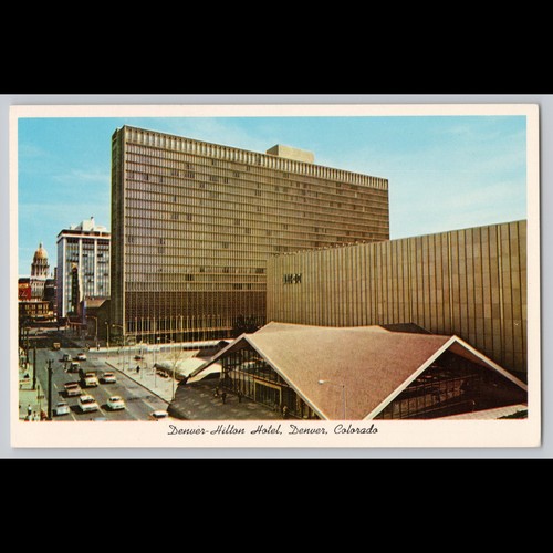 Postcard denver hilton - denver-hilton, hotel