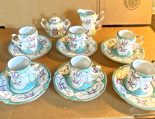 Miniature demitasse limoges - miniature,