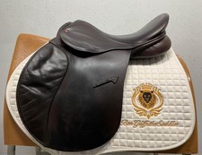 Jeffries Hawk Event 17” Wide Brown GP Saddle