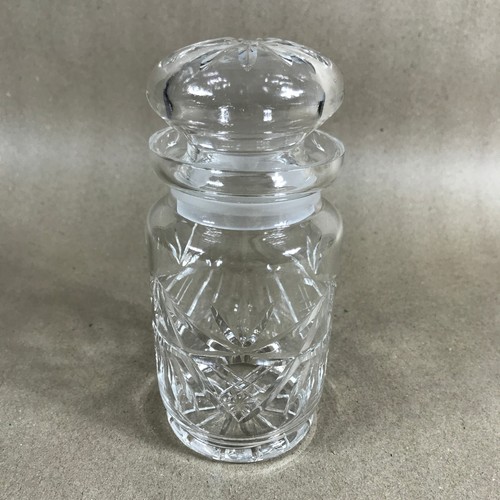 Vintage cut crystal lidded - vintage,