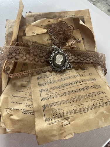 Vintage paper ephemera bundle - ephemera,