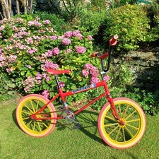 Raleigh Grifter Stars & Stripes Restomod BMX, Mag Wheels, Resto Mod, 1981 Bike