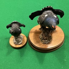 Blackcock Black Grouse Bird Sculpture Figures … Scottish Wildtrack ?