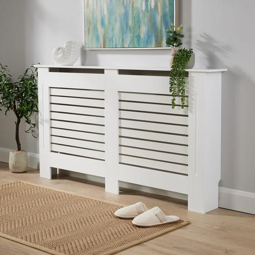 Radiator cover white grey - or,