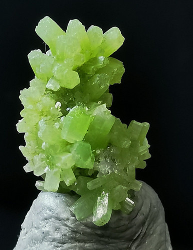 Pyromorphite crystal cluster - pyromorphite,