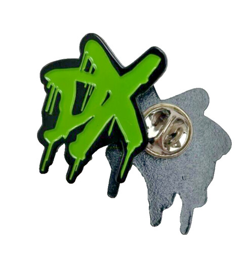 Generation logo enamel pin - d,