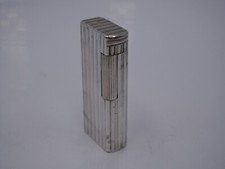 RARE SOLID SILVER DUNHILL LIGHTER ORIGIN FRANCE POINCON CRAB