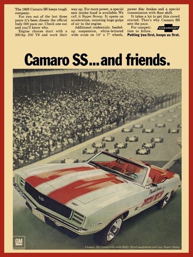 1969 chevrolet camaro ss - chevrolet,
