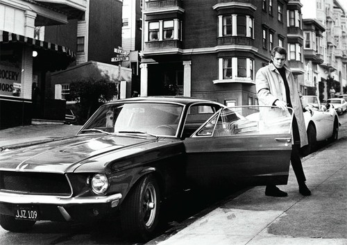Steve mcqueen bullitt - bullitt, mustang