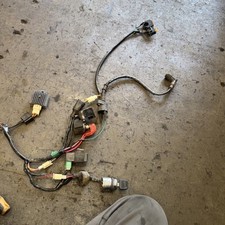 PIT BIKE COMPLETE WIRING HARNESS LOOM FOR ELECTRIC START ENGINES 125cc 