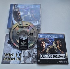 Sega Dreamcast Urban Chaos PAL UK With Manual
