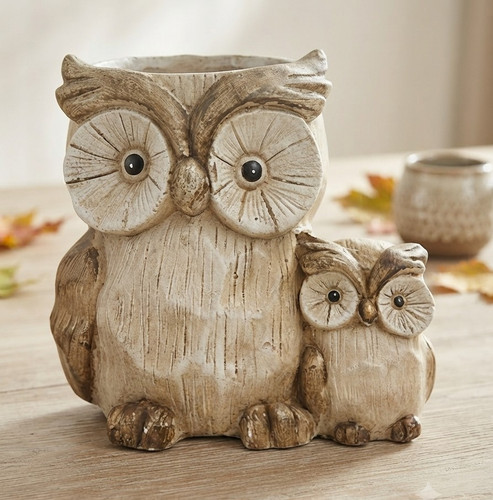 Owl ornament figurine with - owl,