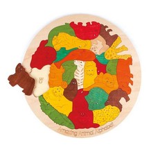 Hape George Luck Wooden Jigsaw