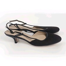 HOBBS Suede Kitten Heel