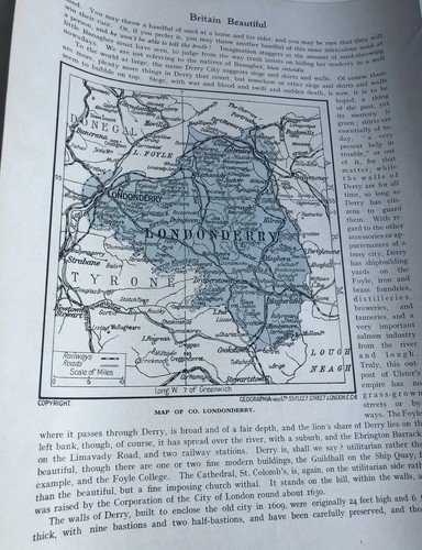 1923 map county - 1923:, of