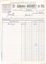 Invoice 1951 GROCERY STORES