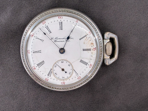 Antique rockford pocket watch - antique,