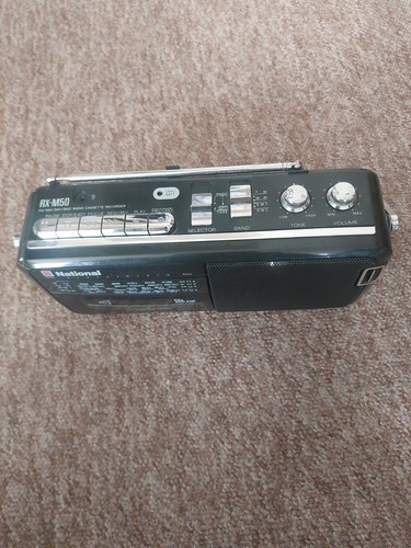National m50 rdio cassette - national,