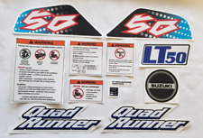 SUZUKI LT50 QUAD BIKE DECALS