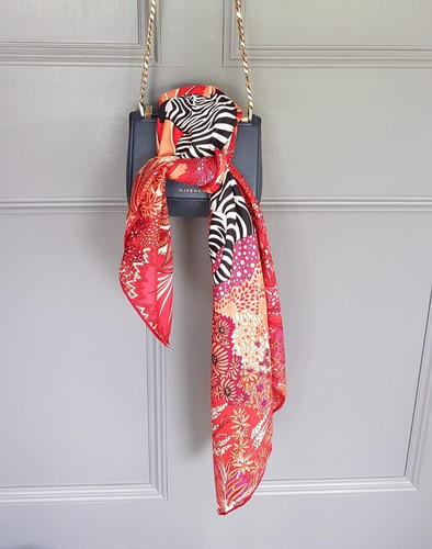 Ladies red arty design zebra - arty,