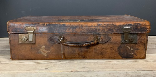 Vintage brown leather - vintage,