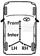 FOR FORD TRANSIT CUSTOM SWB