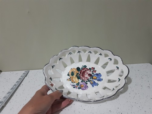 Vintage keramik fruit bowl - vintage,