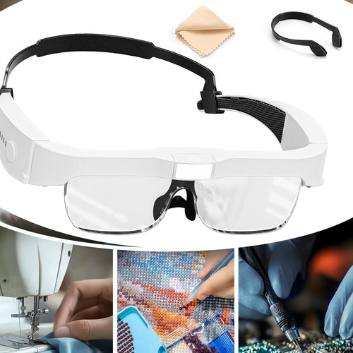 Adjustable head mounted - adjustable, head-mounted