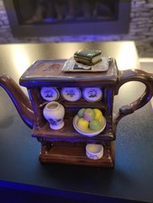 Portmeirion Welsh Dresser Teapot Small/Miniature 11cm Tall