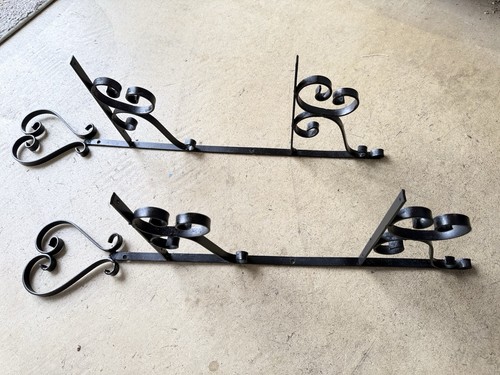 Pair large decorative - of,
