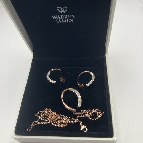 Warren james rose gold tone - warren,