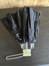 Vintage Black Nylon Lucite