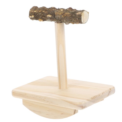 Wooden khaki parrot - wooden,