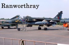 Original Aircraft slide RAF  XX977 Sepecat Jaguar GR1 Kleine B 1976 #2073