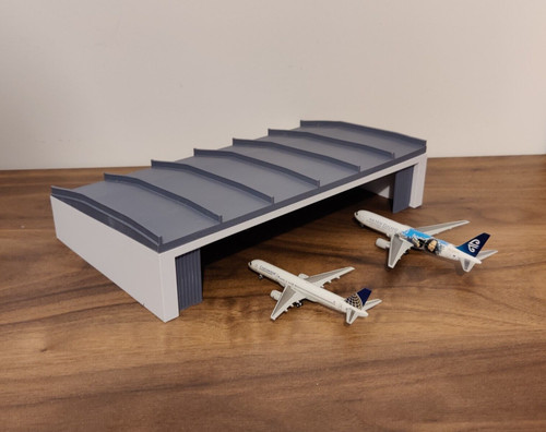 Large aircraft hangar - aircraft,