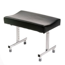 Height adjustable padded leg