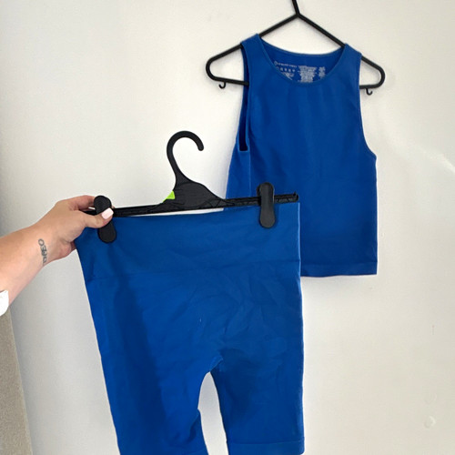 Primark blue ribbed piece - primark,