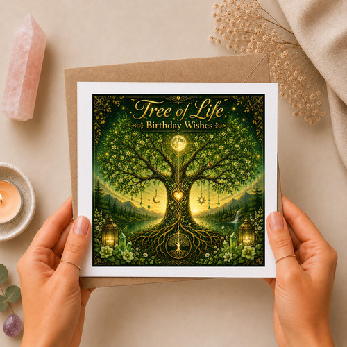 Tree life birthday - of, wishes