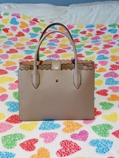 H&M Beige Colour Scalloped Hem
