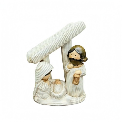 Resin family sculpture - resin,