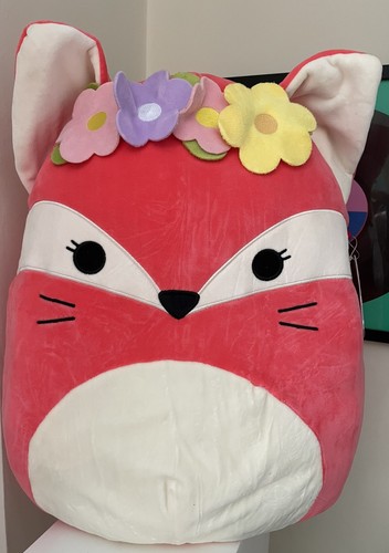 Large fox soft toy - soft,