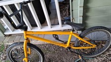 Dimond Back BMx Bike Yellow