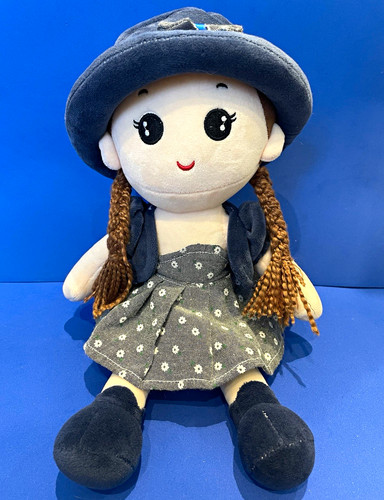 Baby girl rag doll - rag, cuddly