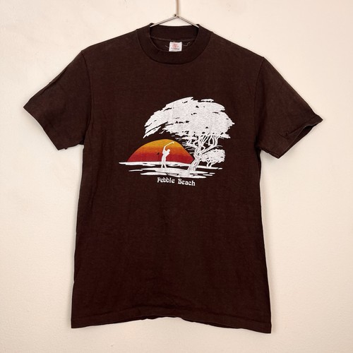 Vintage pebble beach - beach, shirt