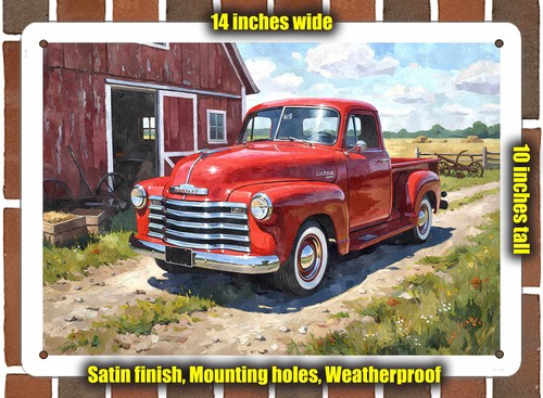 Metal sign 1951 chevrolet - sign,