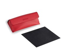 New Guess Red Hard Eyeglasses